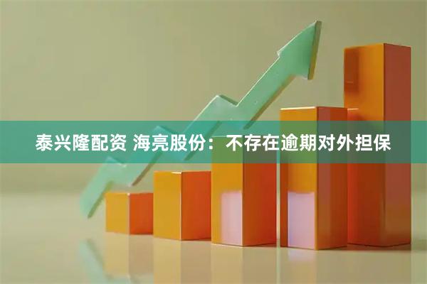 泰兴隆配资 海亮股份：不存在逾期对外担保